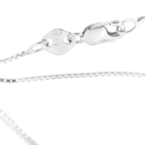 Collier Collier solitaire - Collier en or blanc 18 ct avec diamant 0,45 ct 58 Facettes 11146