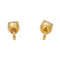 Boucles d'oreilles Boucles d'oreilles puces - Or jaune 18 carats et diamants 58 Facettes 1117931CN