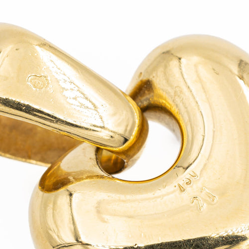 Pendentif Pendentif cœur en or jaune 18 carats serti de diamants, rubis et saphir 58 Facettes 1117935CN