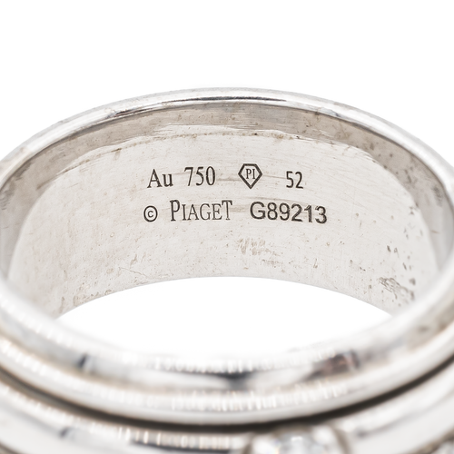 Bague 52 Piaget Possession - Bague en or blanc avec diamants 58 Facettes 1137745CN