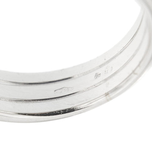 Bague 54 Bague rivière zigzag en or blanc 18 ct et diamants 58 Facettes 11598