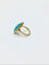 Bague Bague Or et Turquoise 58 Facettes 2315/1