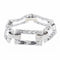 Bracelet Bracelet Art déco en or blanc 18 carats 58 Facettes 1167351CN