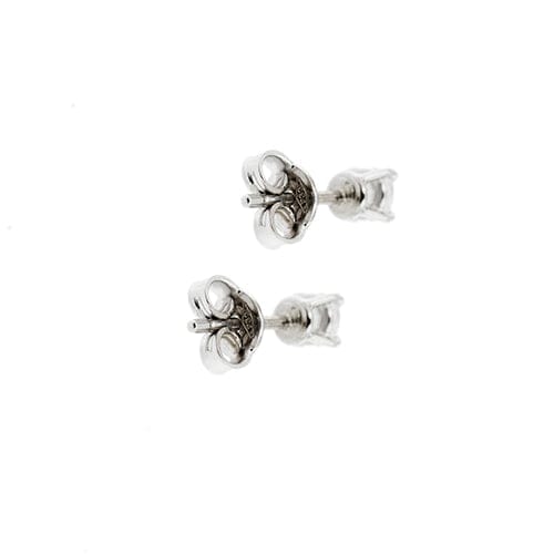 Boucles d'oreilles Boucles d’oreilles puces - Or blanc 18 carats et diamants 0,38 ct 58 Facettes 118