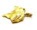 Pendentif Pendentif feuille en or jaune 18 carats 58 Facettes 1186404CN