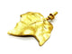 Pendentif Pendentif feuille en or jaune 18 carats 58 Facettes 1186404CN