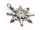 Pendentif JP Megève - Pendentif flocon en or blanc 18 carats et diamants 58 Facettes 1186459CN