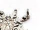 Pendentif JP Megève - Pendentif flocon en or blanc 18 carats et diamants 58 Facettes 1186459CN