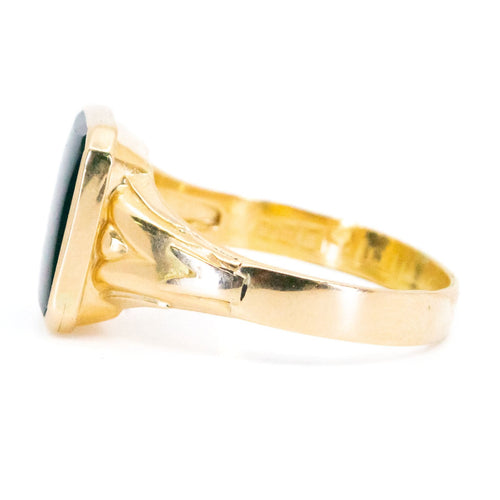 Bague 62 Chevalière - Bague en or 18k et onyx 58 Facettes 9B78660E6EC0408C8264DA1843D87BE2