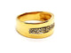 Bague 51.5 Bague en or jaune 18 carats pavée de diamants 58 Facettes 1241182CN