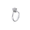 Bague 50 Bague solitaire - Diamant 1,20 ct en or blanc 18 kt 58 Facettes 12503