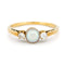Bague 57 Bague trilogie en or 14 carats avec perle et diamants 58 Facettes 86ECCE0C24B745D3A3408B5DEF5041B2