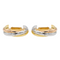 Boutons de manchette Cartier Trinity - Boutons de manchette en or jaune, rose et blanc 58 Facettes 1292298CN