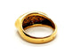 Bague 54 Bague en or jaune 18 carats sertie de diamants 58 Facettes 1292363CN