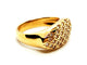 Bague 54 Bague en or jaune 18 carats sertie de diamants 58 Facettes 1292363CN