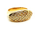 Bague 54 Bague en or jaune 18 carats sertie de diamants 58 Facettes 1292363CN