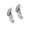 Boucles d'oreilles Boucles d'oreilles Wave - Diamants en or blanc 18 kt 58 Facettes 13036