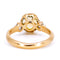 Bague 54.5 Bague en or 18 ct avec citrine et diamants taille rose 58 Facettes 39F2056E6344403BAB2DAE4831F6E744
