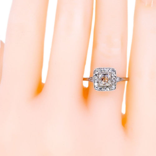 Bague 54 Bague en platine avec diamants taille Peruzzi et taille unique 58 Facettes 8D120D022A2144FAB7A4255B872BB145