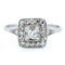 Bague 54 Bague en platine avec diamants taille Peruzzi et taille unique 58 Facettes 8D120D022A2144FAB7A4255B872BB145