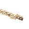Bracelet Bracelet semi-rigide en or jaune 18 carats, améthyste et diamants 58 Facettes 1352336CN