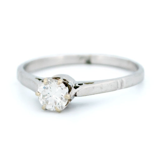 Bague 50.5 Bague solitaire en or 14 ct avec diamant 0,30 ct 58 Facettes 7CFD1D485F9B45B895D85A2433C5D286