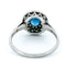 Bague 55.5 Bague Art déco - Platine, saphir ovale et diamants 58 Facettes BE68B24A4C894F3E8BE652F8855483A5