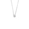 Collier Chimento Solo Mia - Collier avec pendentif goutte en or blanc et diamants 58 Facettes 13983