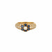 Bague 52.5 Bague Fleur Saphirs Diamants 58 Facettes