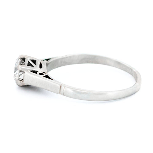 Bague 47 Bague solitaire en or 18 k avec diamant 0,51 ct 58 Facettes 404E41F883184277BEFD7B8FD3B05EC7