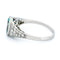 Bague 55.5 Bague en platine avec aigue-marine et diamants 58 Facettes 8CC48577AEF742F9803A387625EB06B3
