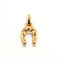 Pendant Horse shoe pendant in 18k yellow gold 58 Facettes 93482950