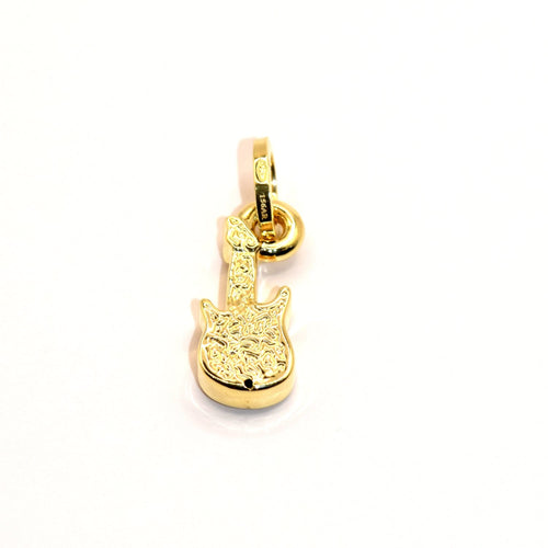 Anhänger Gitarrenanhänger aus 18k Gelbgold 58 Facettes 93482912