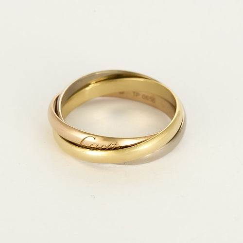 CARTIER - Trinity- Klein model - Driekleurige ring 