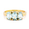 Bague 56.5 Bague trilogie aigue-marine en or 18 carats 58 Facettes D0565D0BBD6D405AA25B6D1F1193E289