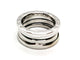 Bague 48 Bulgari B.Zero1 - Bague 2 rangs en or blanc 18 carats 58 Facettes 1512617CN