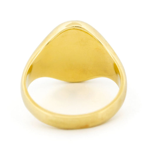 Bague 60 Bague chevalière en or 14 carats au lapis-lazuli 58 Facettes 5D8395CB7EDE4062BB50A97F1F299856