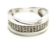 Bague 54 Bague en or blanc 18 carats sertie de diamants taille brillant 58 Facettes 1523673CN
