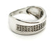 Bague 54 Bague en or blanc 18 carats sertie de diamants taille brillant 58 Facettes 1523673CN