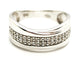 Bague 54 Bague en or blanc 18 carats sertie de diamants taille brillant 58 Facettes 1523673CN