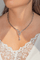 Collier Zoughaib - Collier en or blanc 18 carats et diamants 58 Facettes 1523675CN