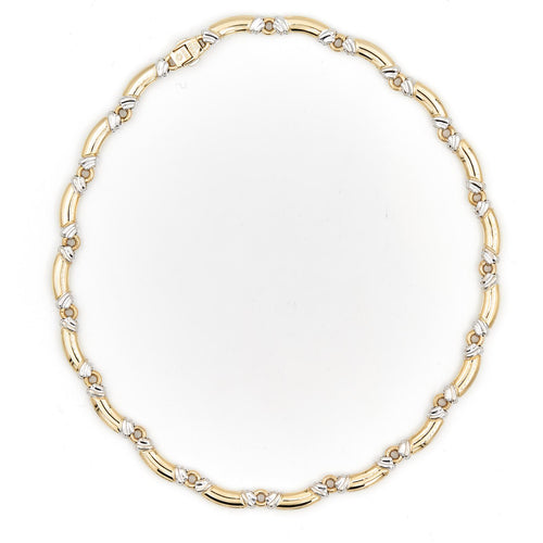 Collier Chimento - Collier en or jaune et or blanc avec diamant 58 Facettes 1573278CN