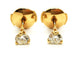 Boucles d'oreilles Boucles d’oreilles puces en or jaune 18 carats et diamants 58 Facettes 1599609CN