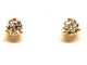 Boucles d'oreilles Boucles d’oreilles puces en or jaune 18 carats et diamants 58 Facettes 1599609CN