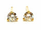 Boucles d'oreilles Boucles d’oreilles puces en or jaune 18 carats et diamants 58 Facettes 1599609CN