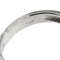 Bague Bague contrariée à double spirale en or blanc 18 ct et diamants 58 Facettes 16182