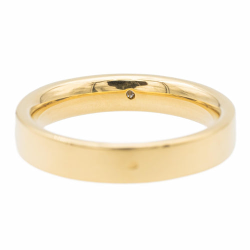 Bague 54 Alliance - Bague en or jaune 18 carats et diamant 58 Facettes 1637055CN