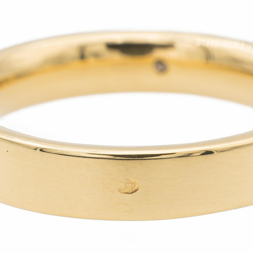 Bague 54 Alliance - Bague en or jaune 18 carats et diamant 58 Facettes 1637055CN
