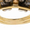 Bague 55 Bague en or jaune et or blanc 18 carats avec diamants 58 Facettes 1639196CN