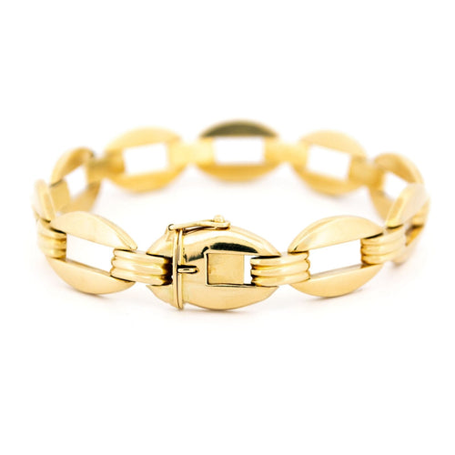 Bracelet Bracelet en or 14 carats rétro 58 Facettes 096F45D64F7B4616BFA8164443E7E9FB